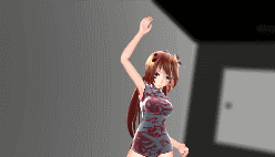 【MMD】紧身短摆旗袍TETO×MIKU「ワールズエンド・ダンスホール」